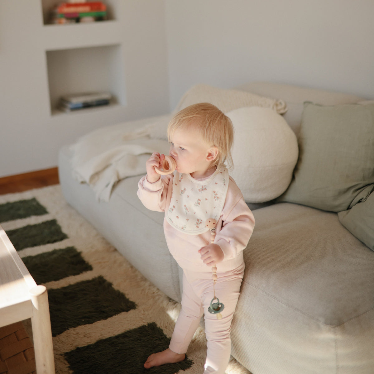 Silicone Pacifier Clip | Luna - The Baby Penguin