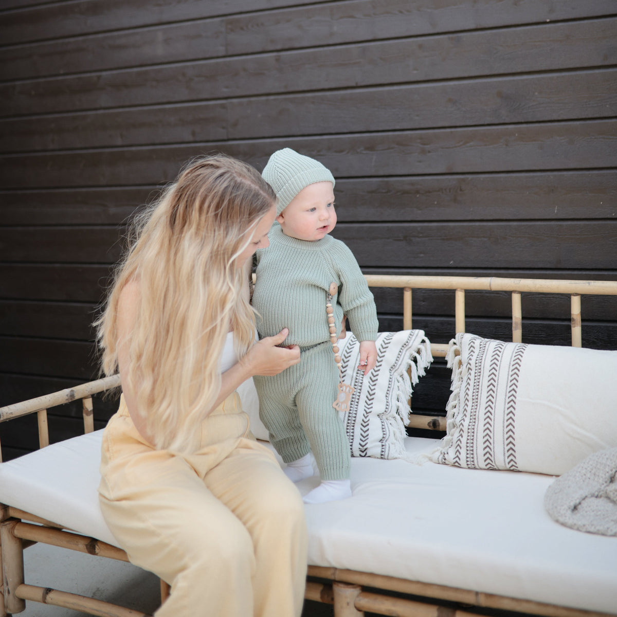 Silicone Pacifier Clip | Luna - The Baby Penguin
