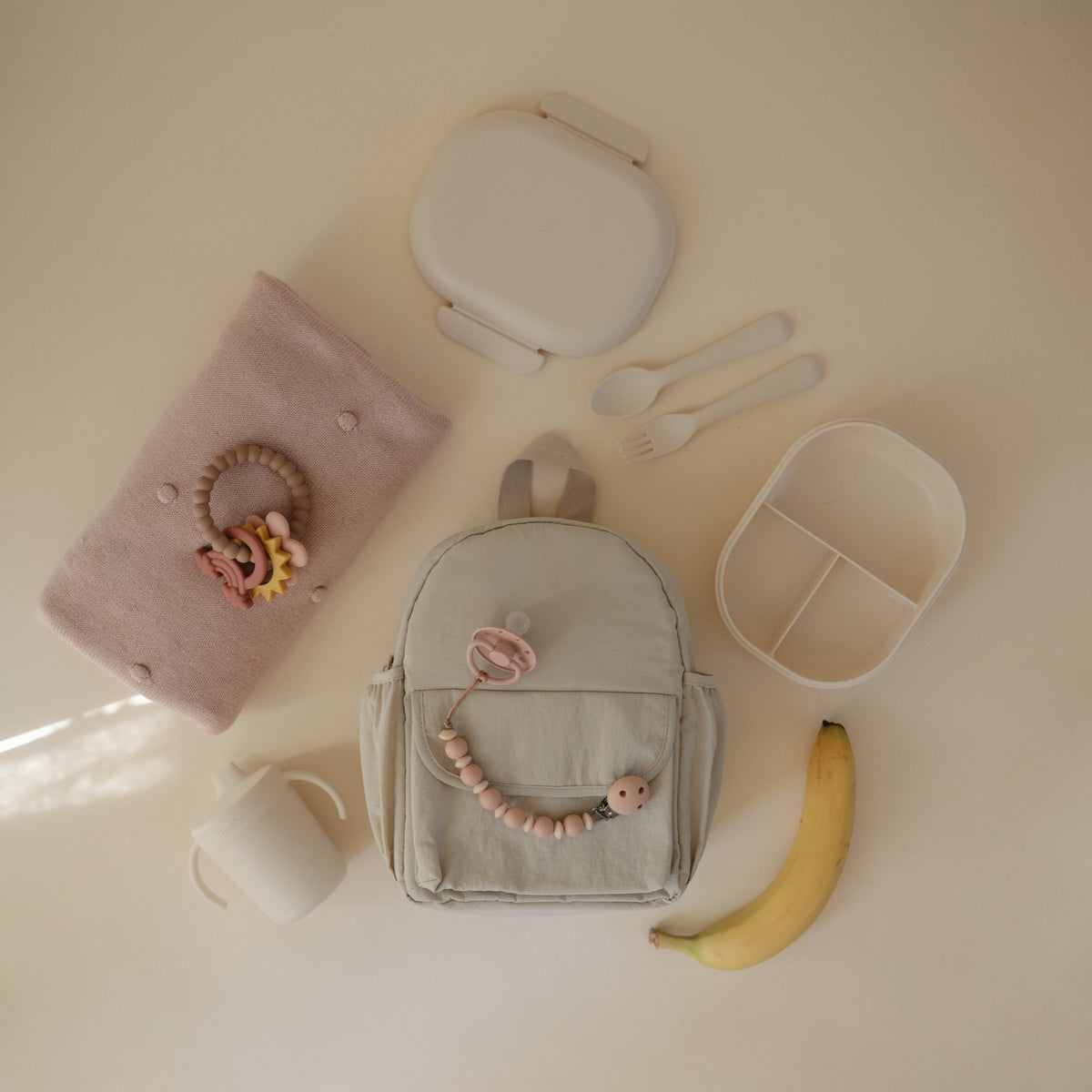 Silicone Pacifier Clip | Luna - The Baby Penguin