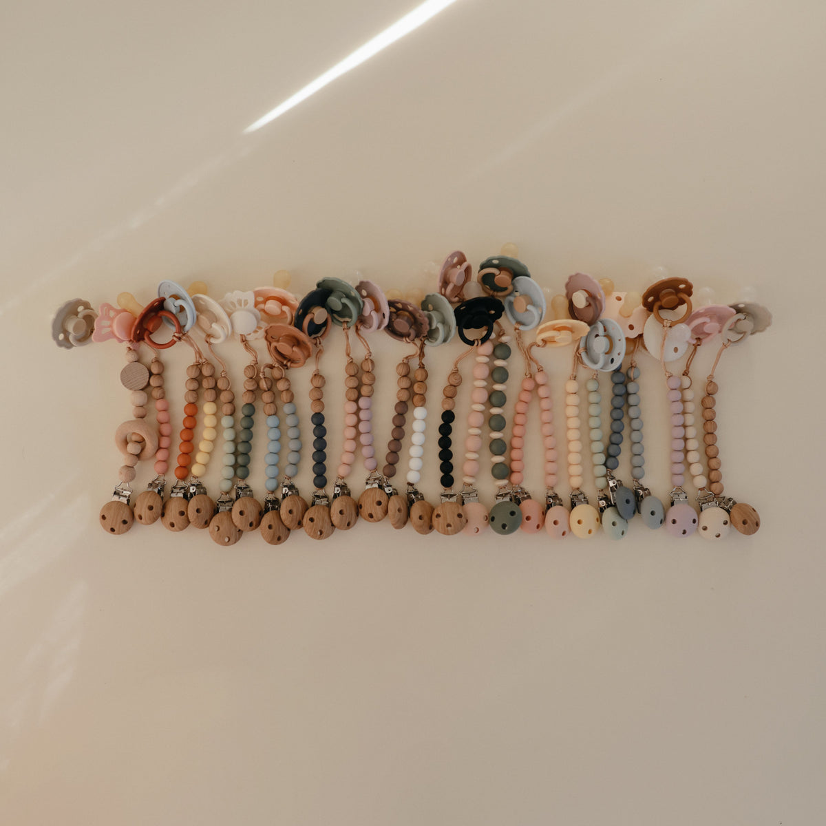 Silicone Pacifier Clip | Luna - The Baby Penguin