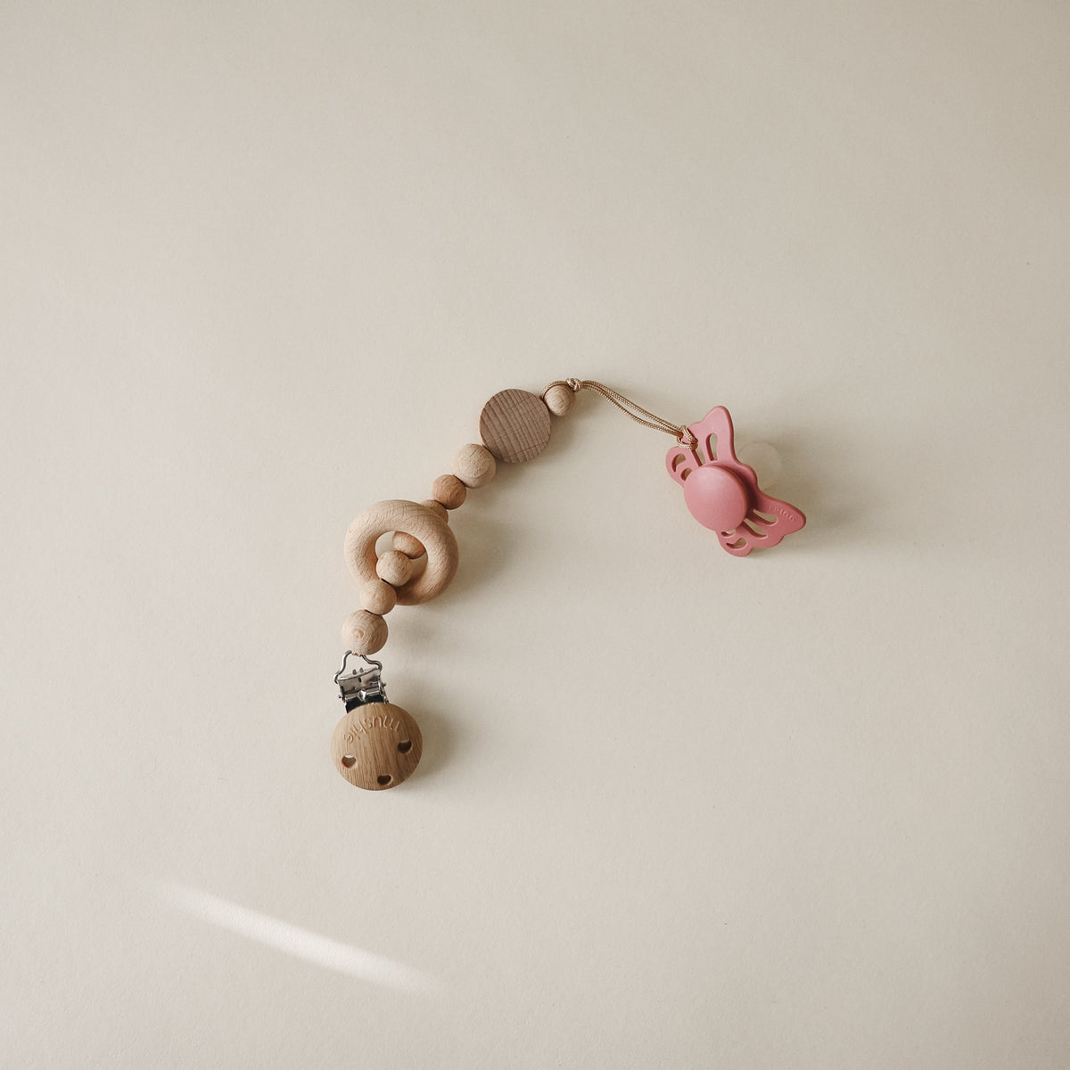 Silicone Pacifier Clip | Mila - The Baby Penguin