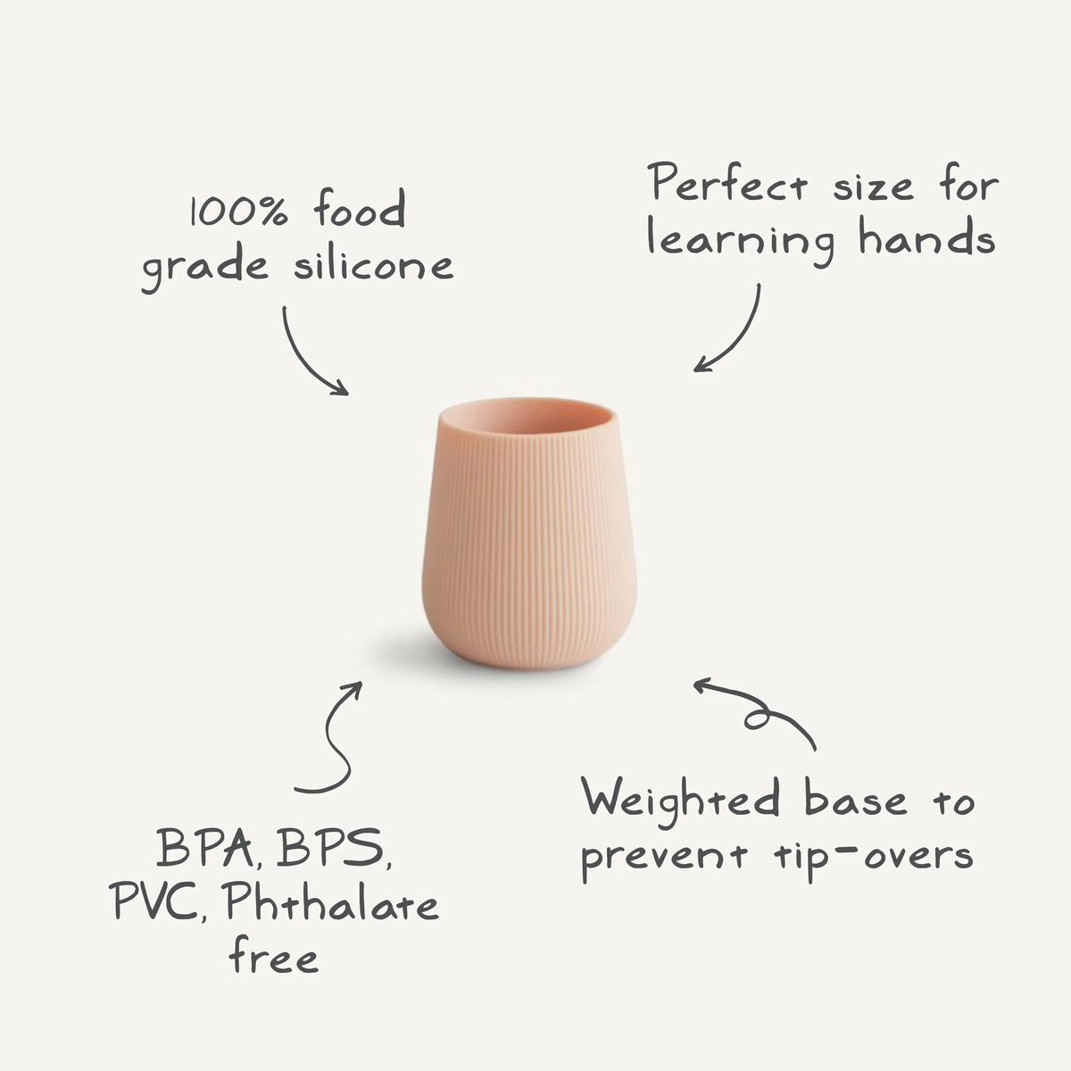 Silicone Starter Cup | Silicone Starter Cup | The Baby Penguin