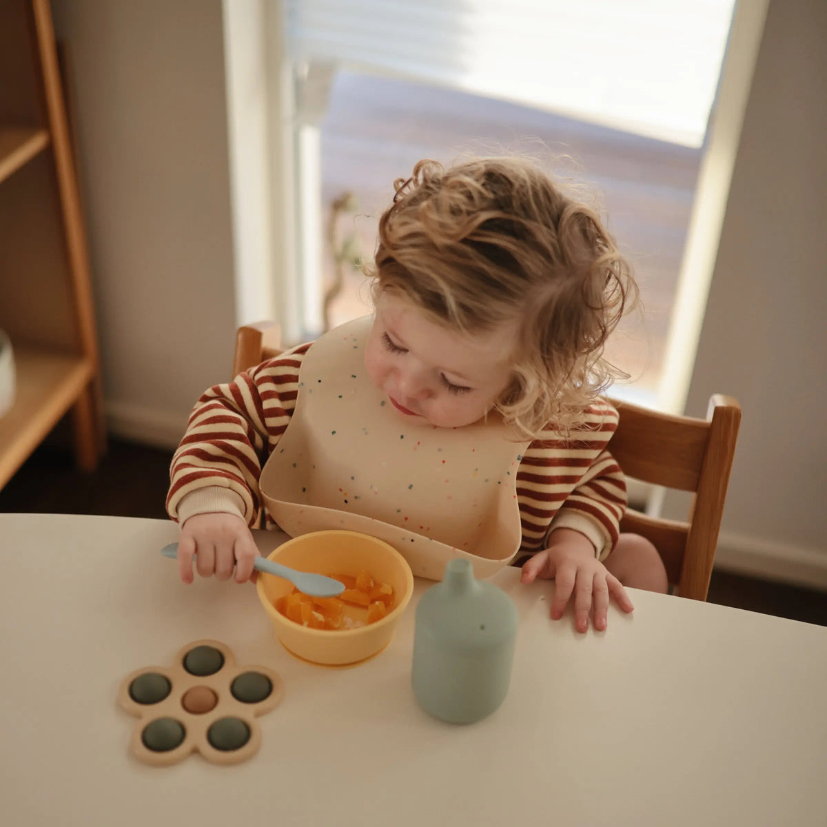 Silicone Suction Bowl | silicone tableware | The Baby Penguin