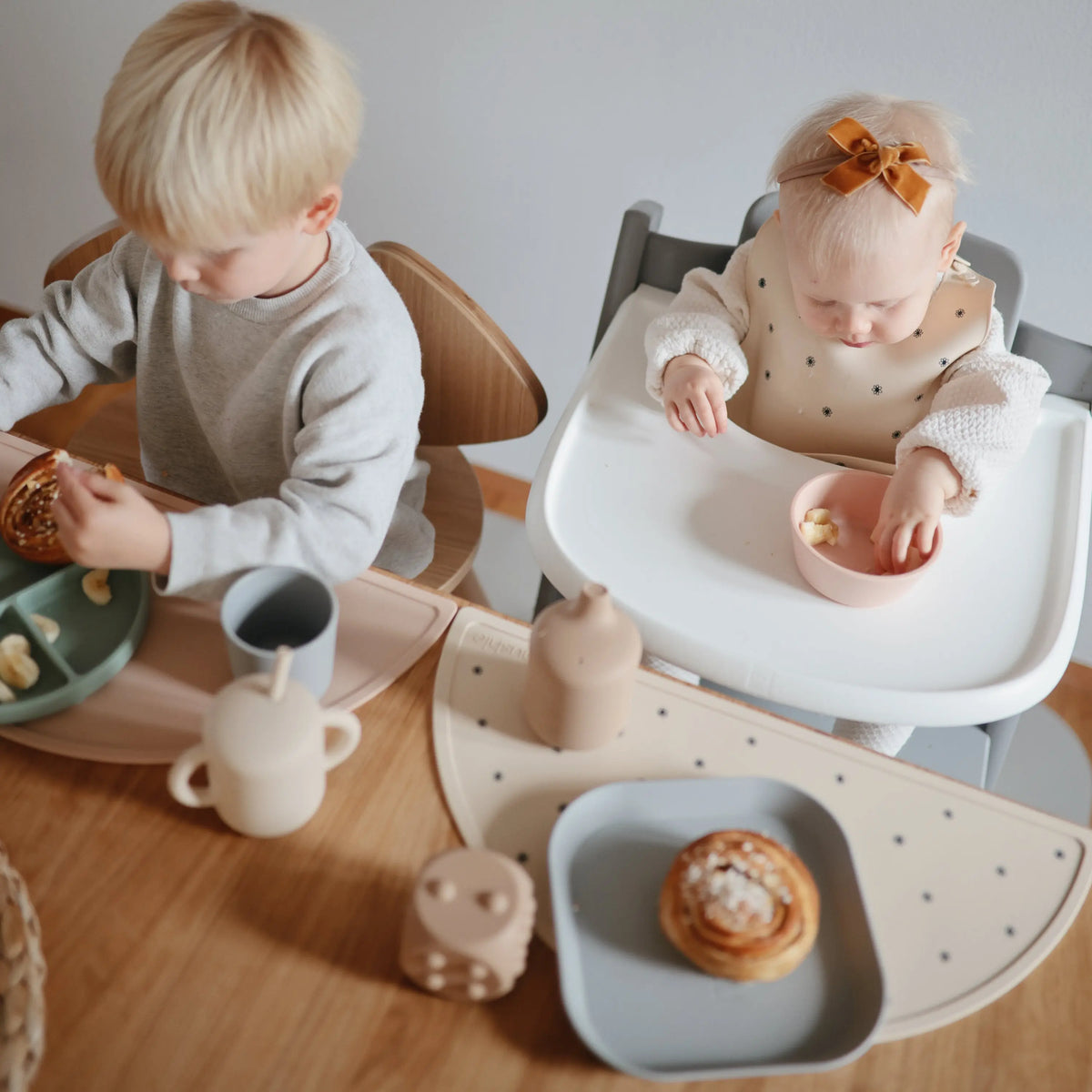 Silicone Suction Bowl | silicone tableware | The Baby Penguin