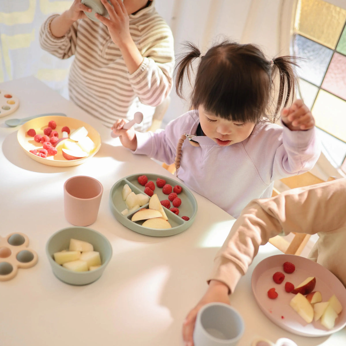 Silicone Suction Bowl | silicone tableware | The Baby Penguin