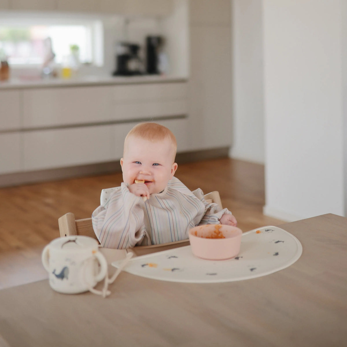 Silicone Suction Bowl | silicone tableware | The Baby Penguin