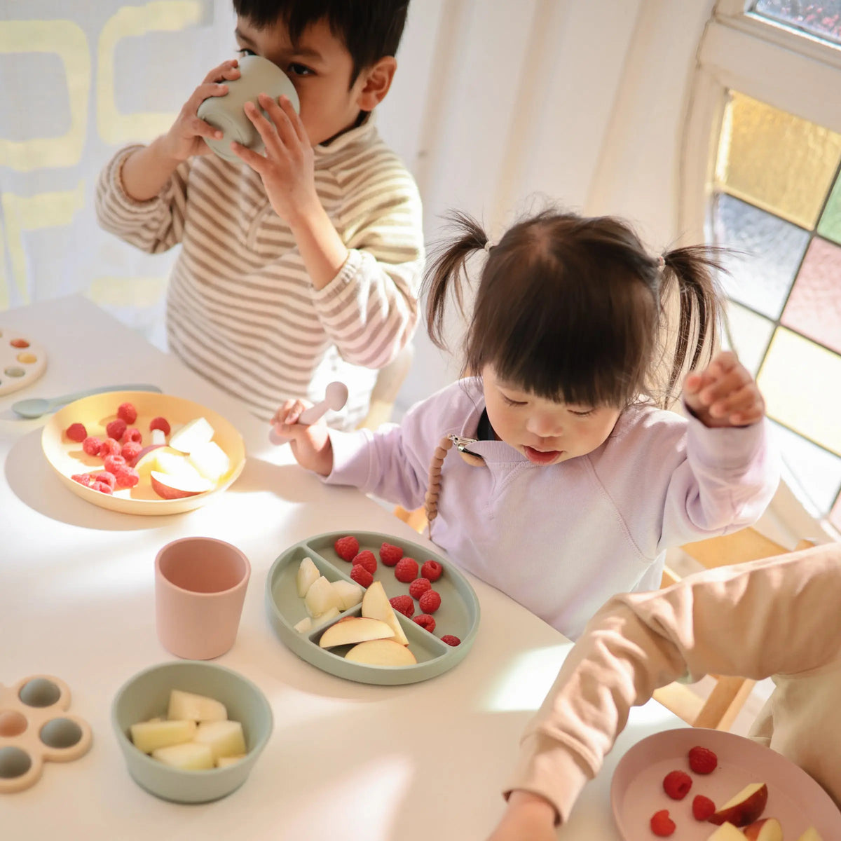 Silicone Suction Plate | silicone tableware | The Baby Penguin