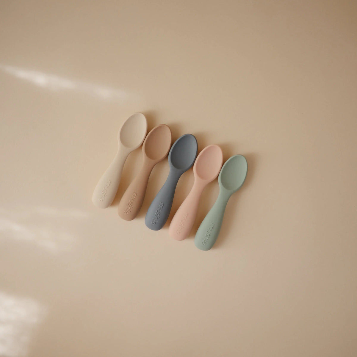 Silicone Toddler Starter Spoons | silicone tableware | The Baby Penguin