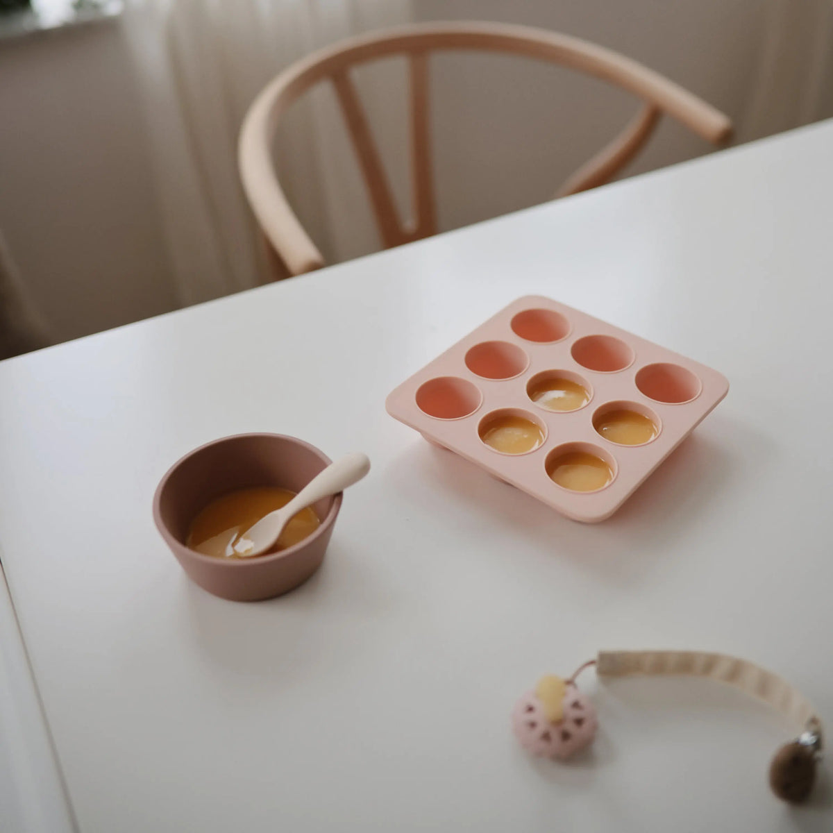 Silicone Toddler Starter Spoons | silicone tableware | The Baby Penguin