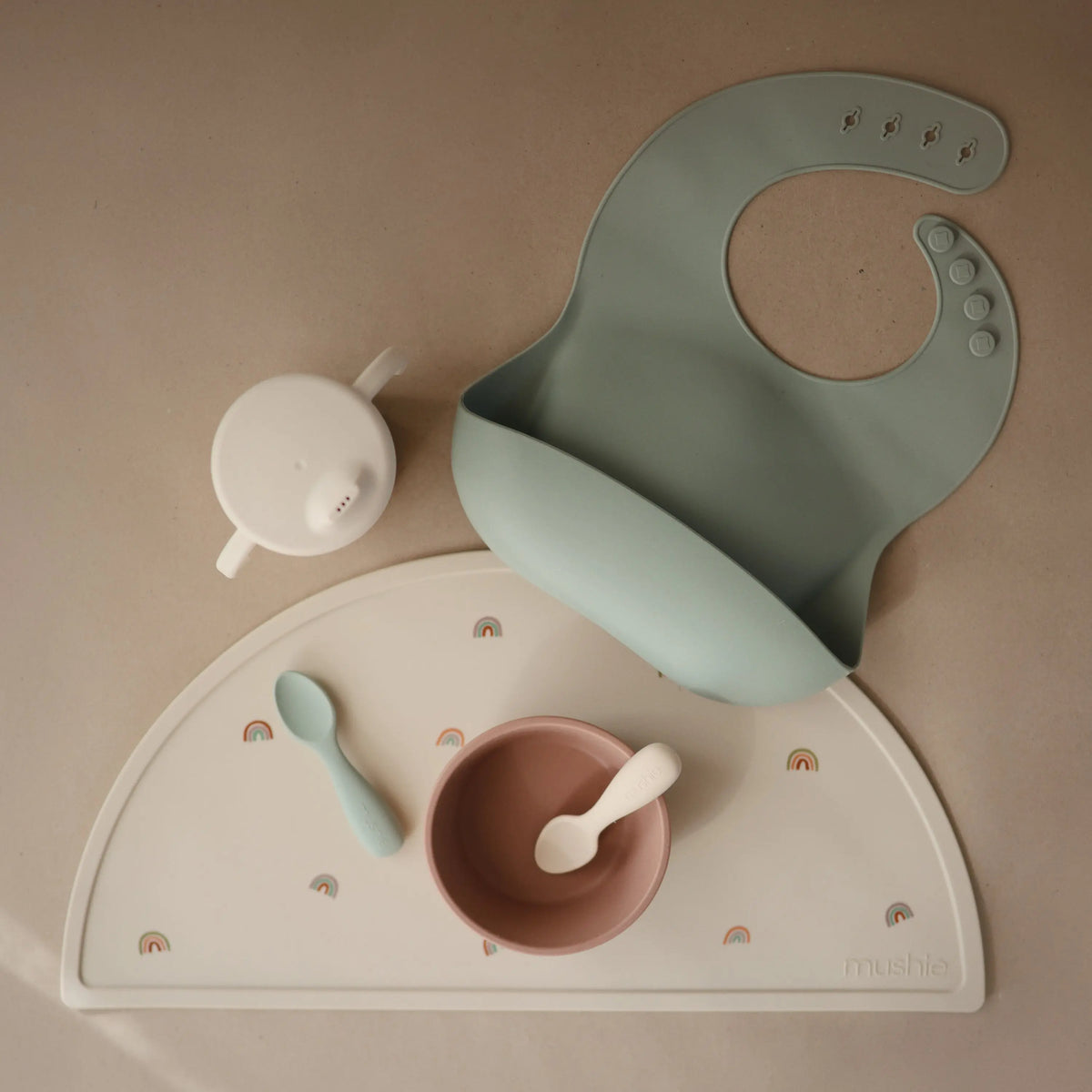Silicone Toddler Starter Spoons | silicone tableware | The Baby Penguin