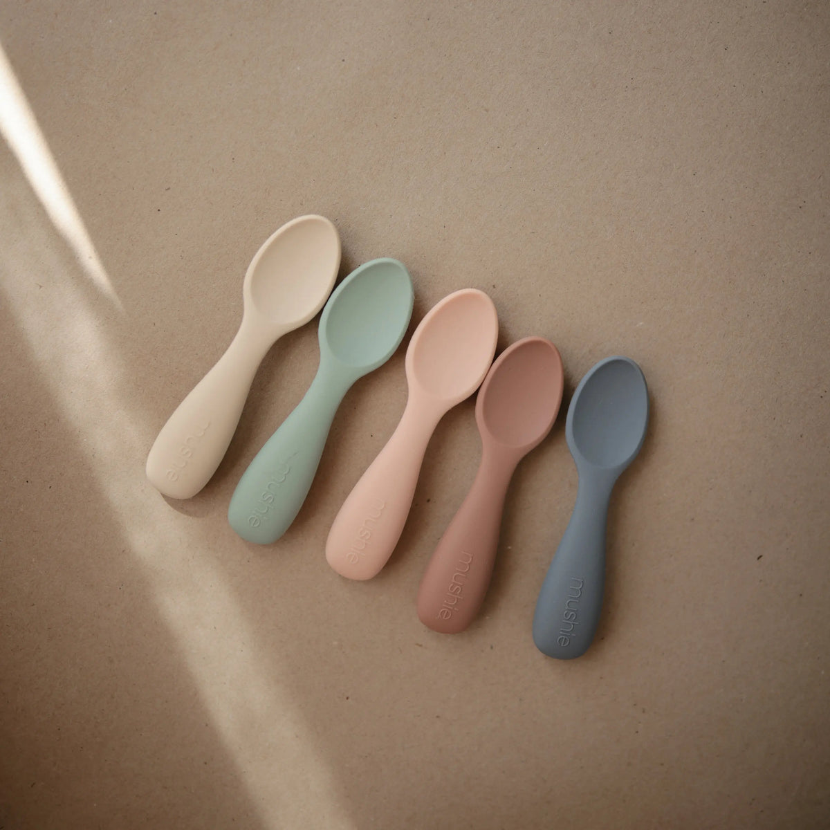 Silicone Toddler Starter Spoons | silicone tableware | The Baby Penguin