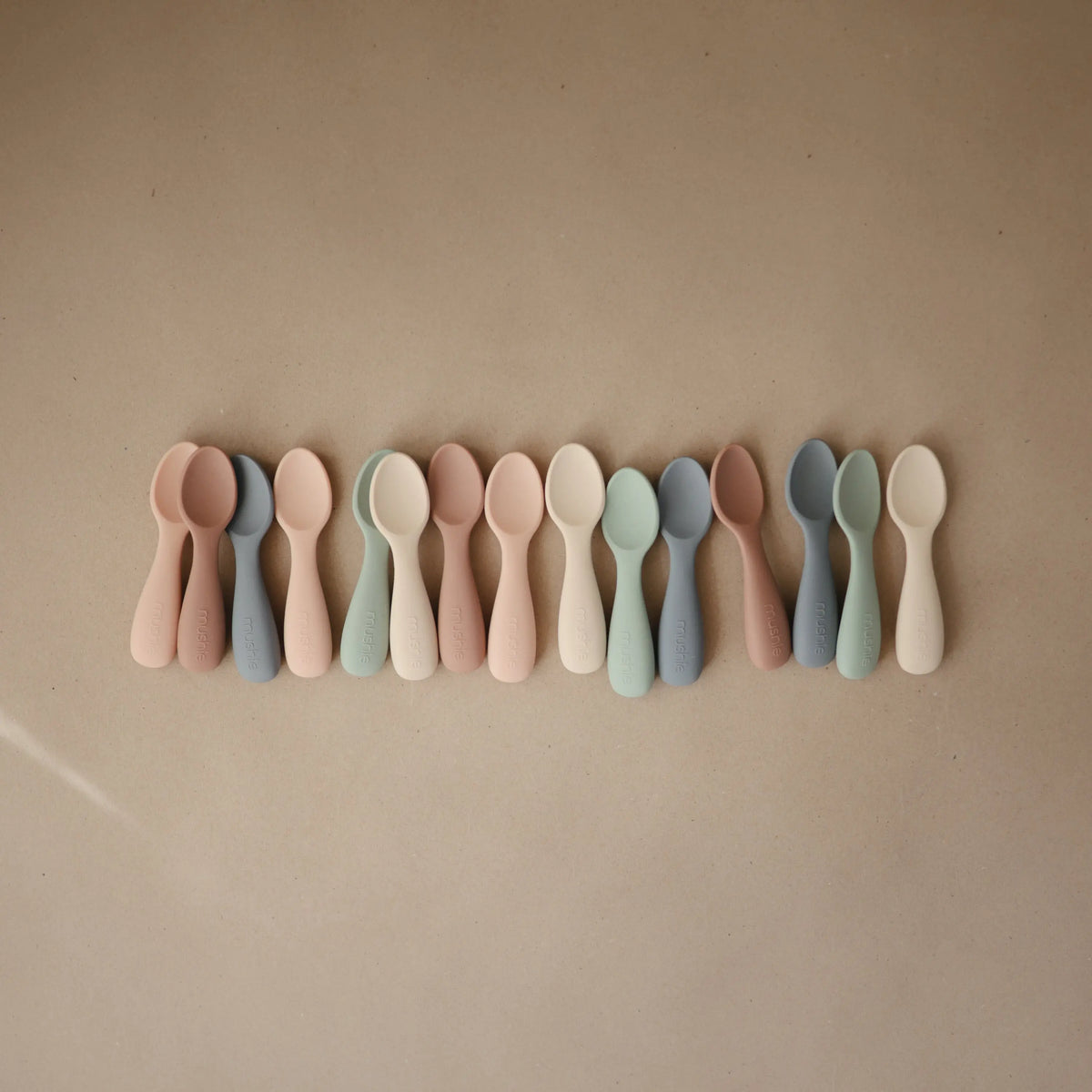 Silicone Toddler Starter Spoons | silicone tableware | The Baby Penguin