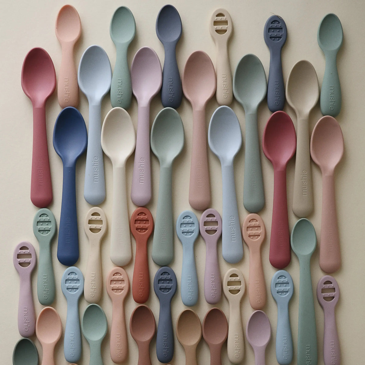 Silicone Toddler Starter Spoons | silicone tableware | The Baby Penguin