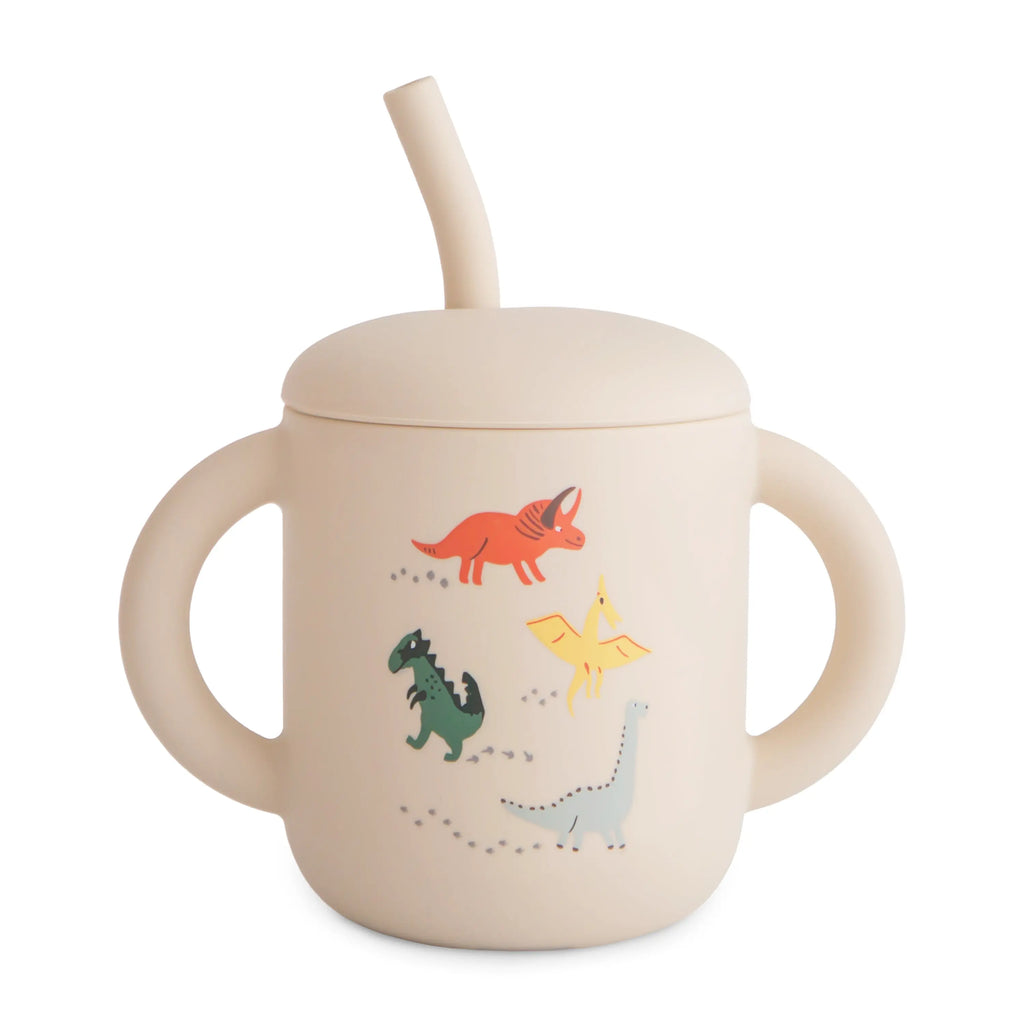 Silicone Training Cup + Straw | Sippy Cups | The Baby Penguin