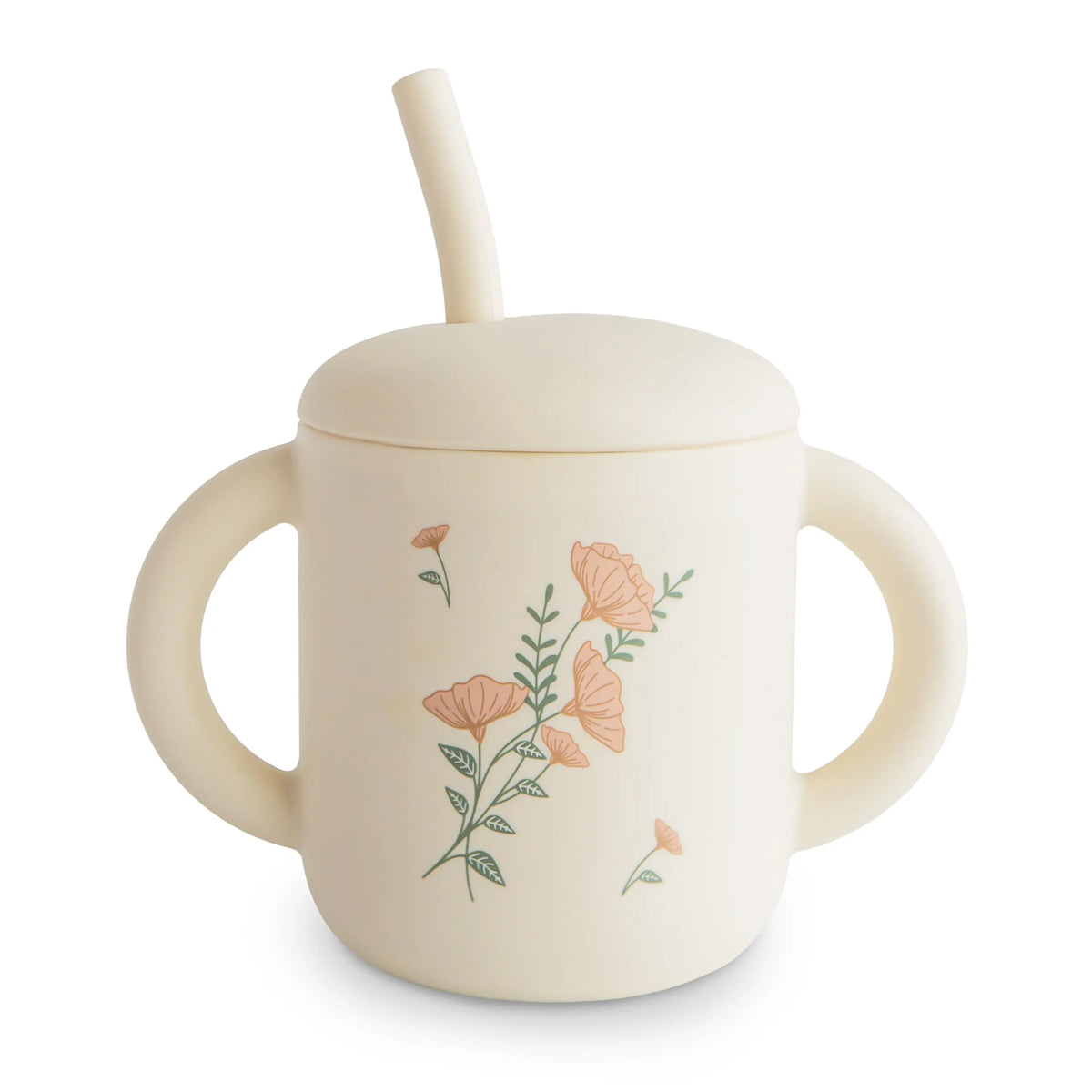 Silicone Training Cup + Straw | Sippy Cups | The Baby Penguin