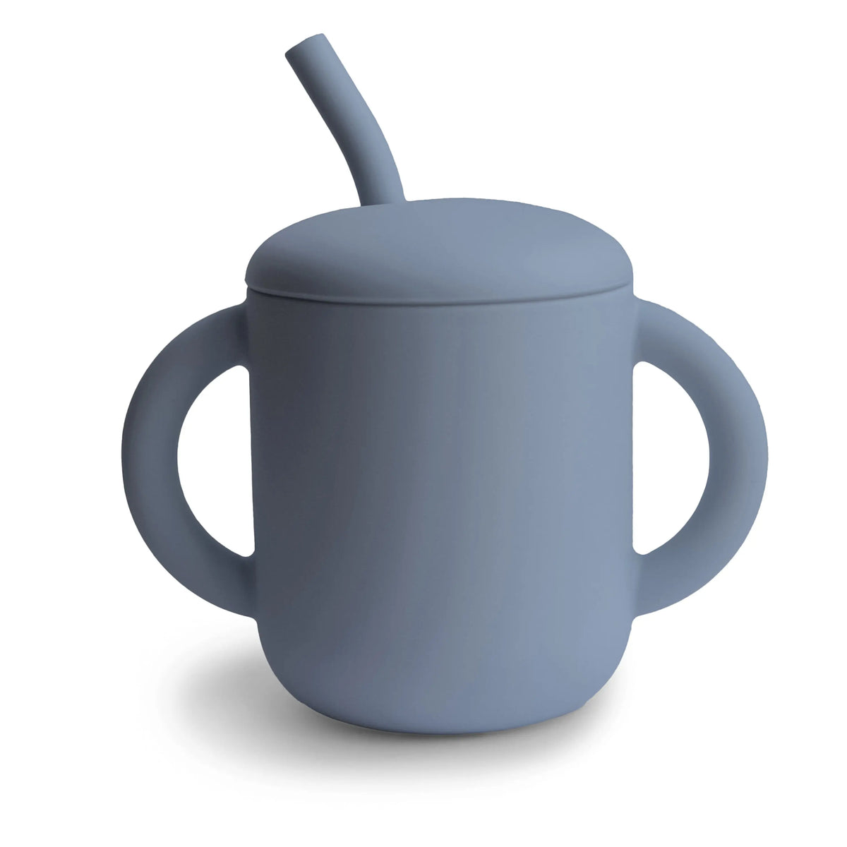 Silicone Training Cup + Straw | Sippy Cups | The Baby Penguin