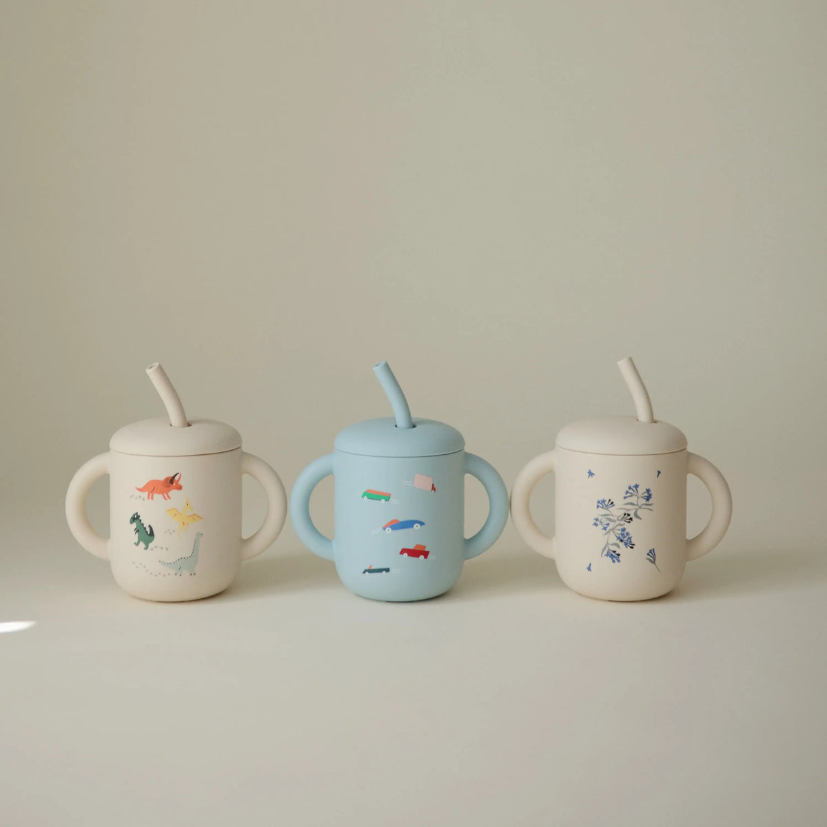 Silicone Training Cup + Straw | Sippy Cups | The Baby Penguin