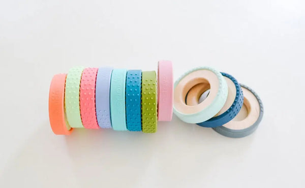 Silicone Wrapped Teether | Made in the USA | Pacifiers & Teethers | The Baby Penguin