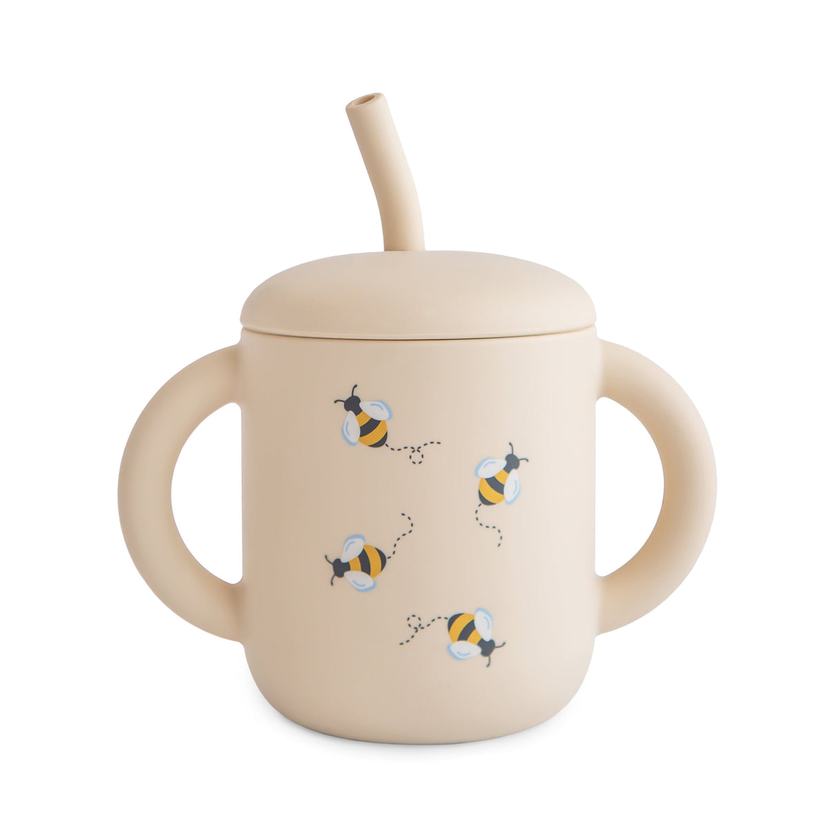 Silicone Training Cup + Straw - The Baby Penguin