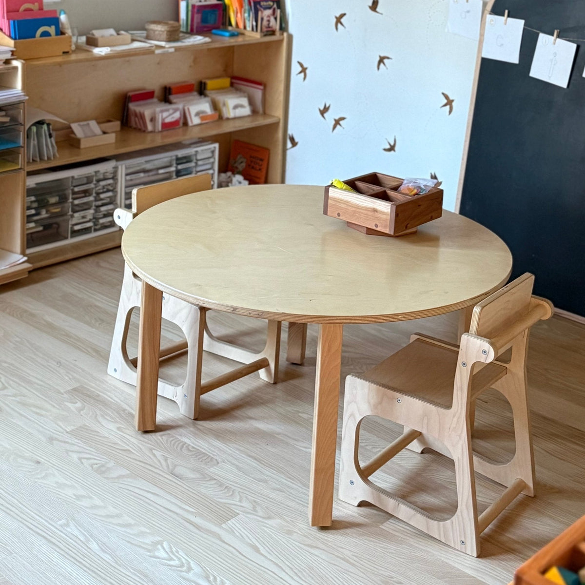 Skoolhaus Toddler Wooden Chair - The Baby Penguin