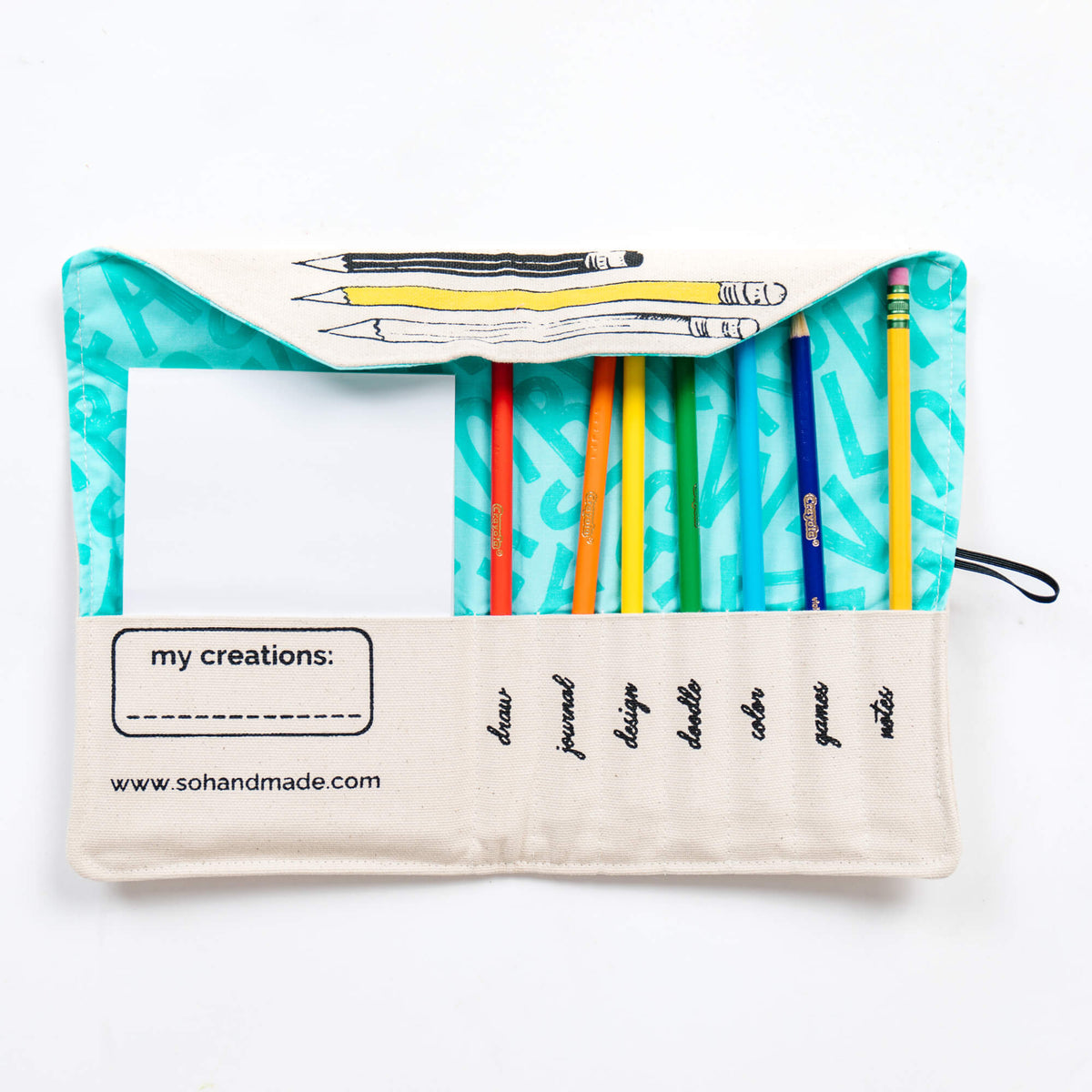 Travel Pencil Case: "My daughter loved it, beautiful design" - The Baby Penguin