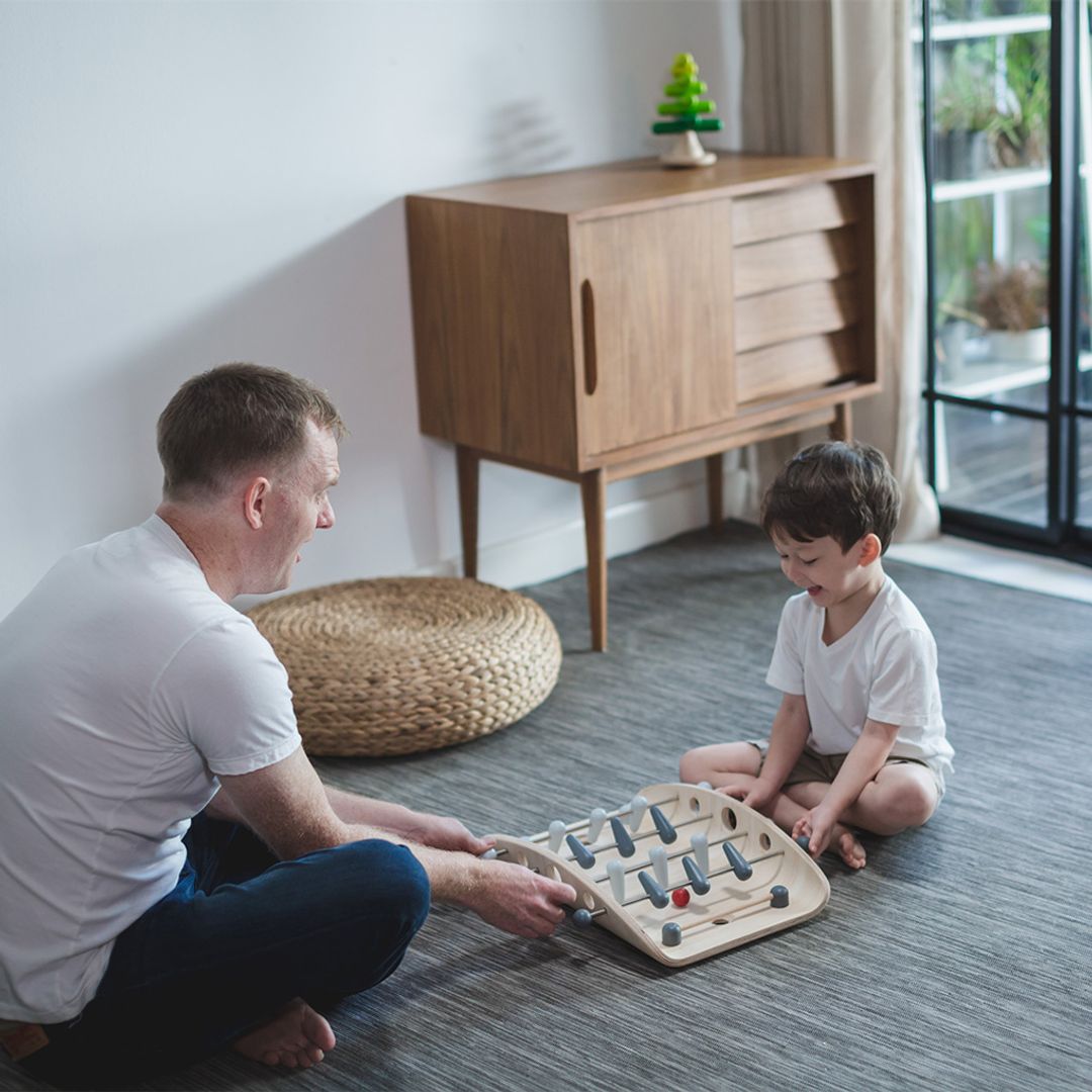 PlanToys Wooden Tabletop Soccer Game