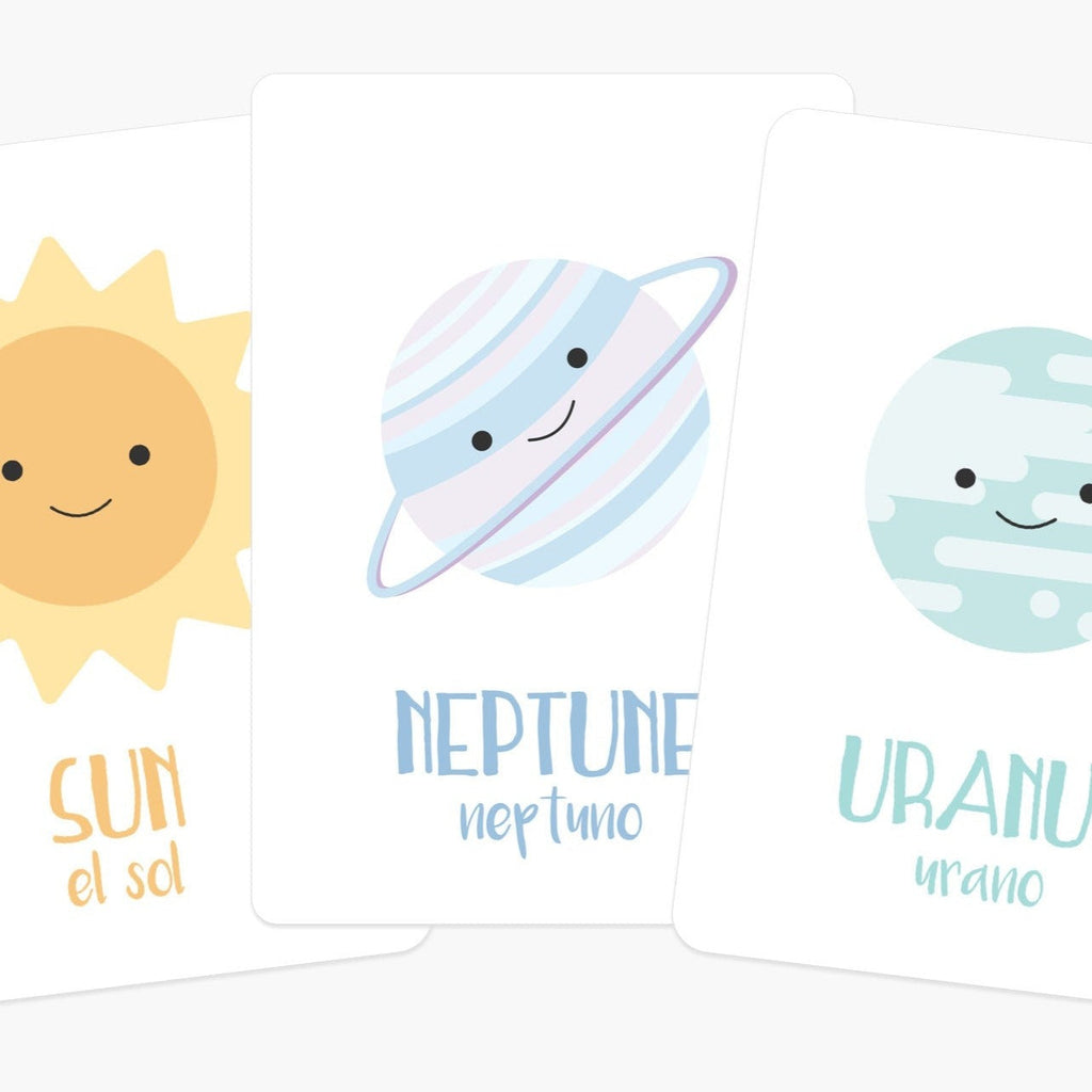 Space Planet Flashcards - The Baby Penguin