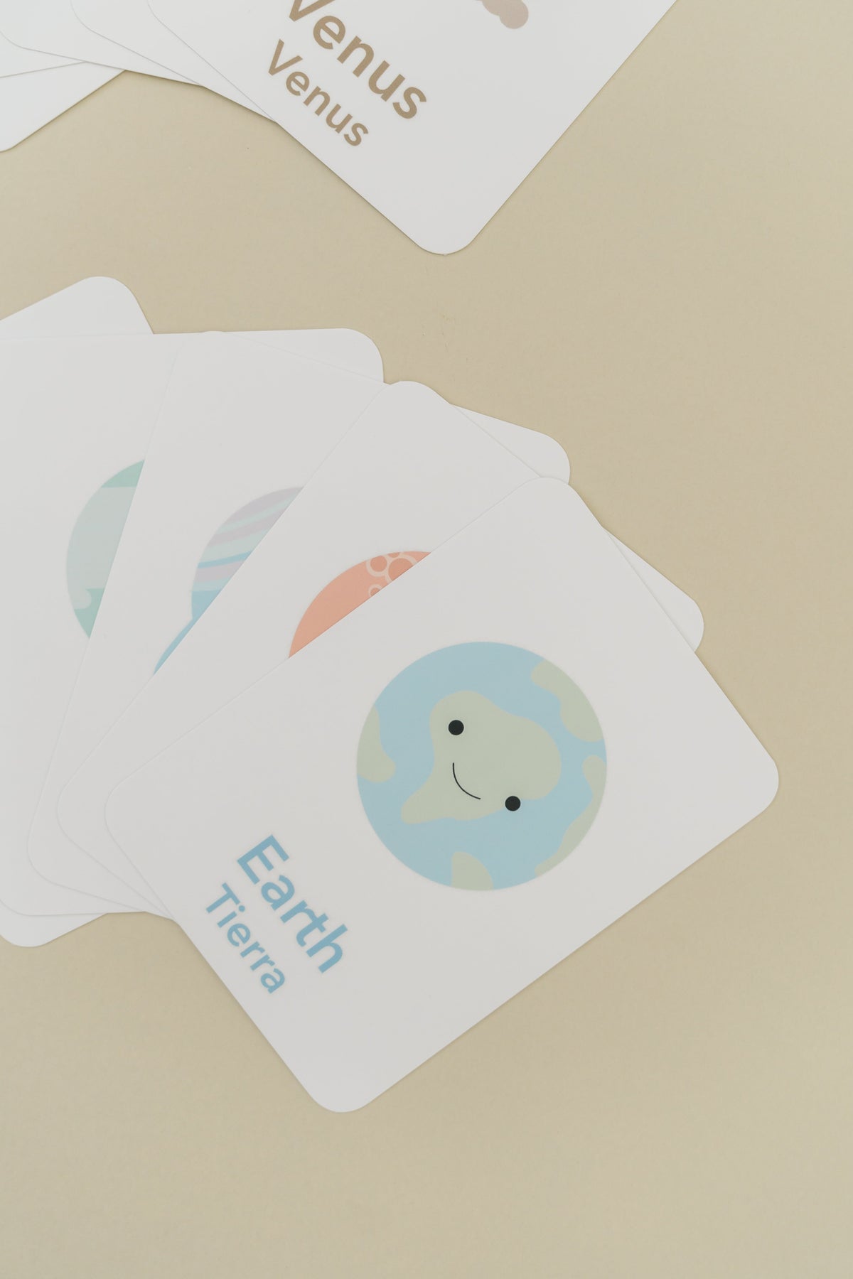 Space Planet Flashcards - The Baby Penguin