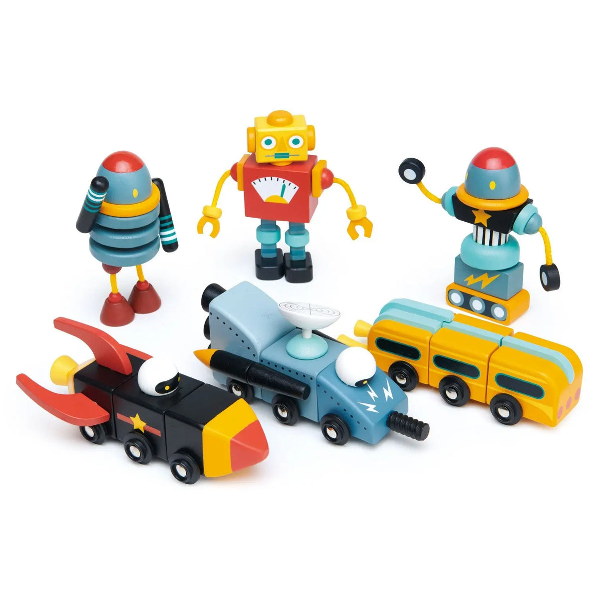 Tender Leaf Space Race Buildable Wooden Vehicles
