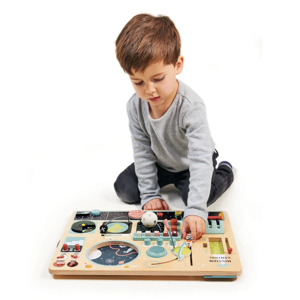 Tender Leaf Space Station Wooden Activity Board