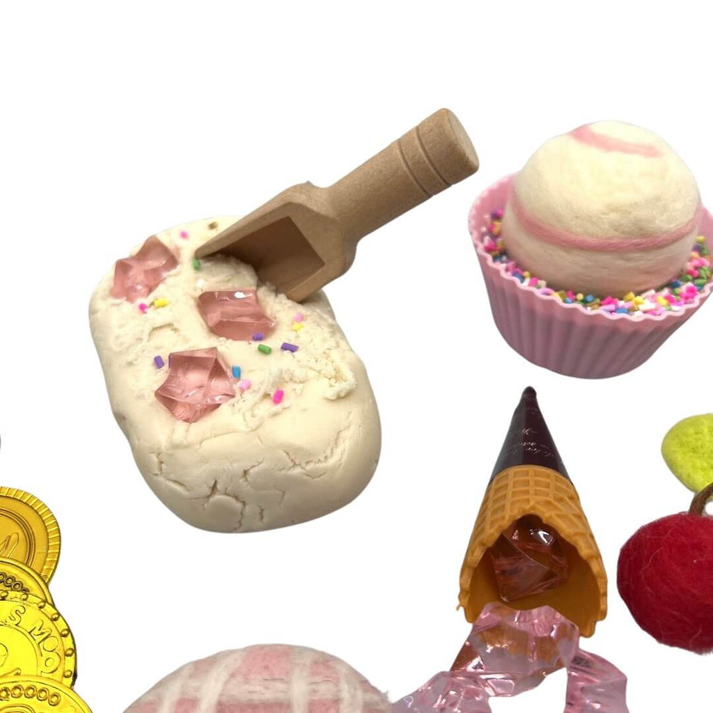 Sprinkles & Cream, Ice Cream Shop Playdough Kit - The Baby Penguin