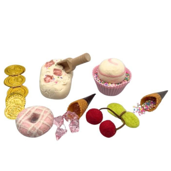 Sprinkles & Cream, Ice Cream Shop Playdough Kit - The Baby Penguin