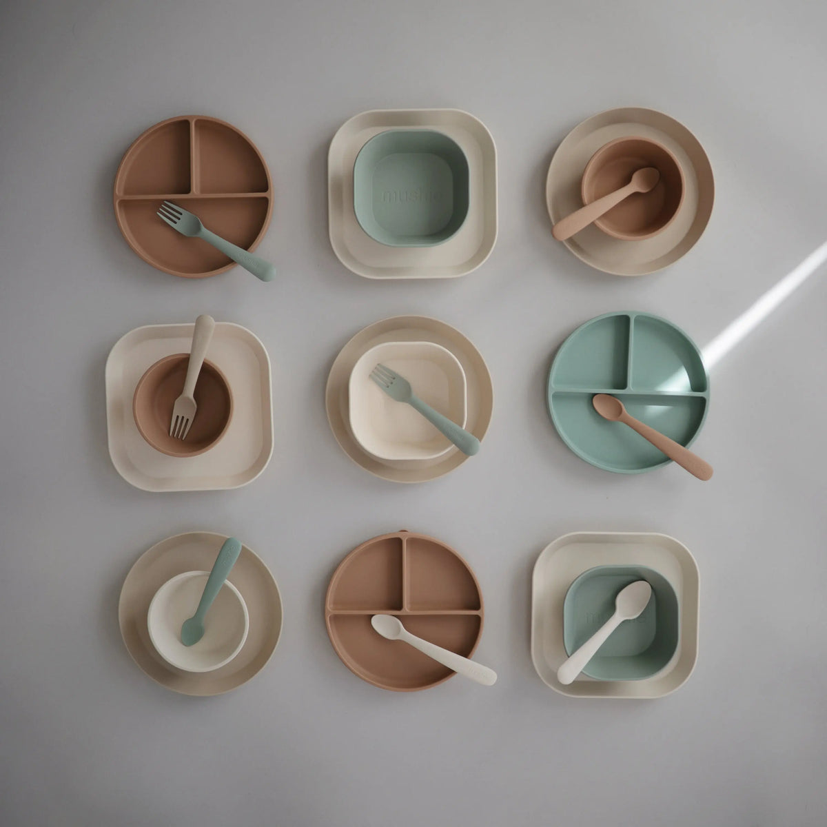 Square Dinnerware Plates | Dinnerware | The Baby Penguin