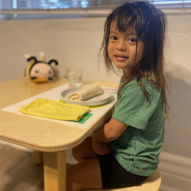 Square Table - The Baby Penguin