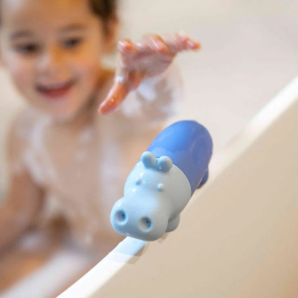 Squeezi Hippo – Soft Silicone Bath Toy for Toddlers - The Baby Penguin