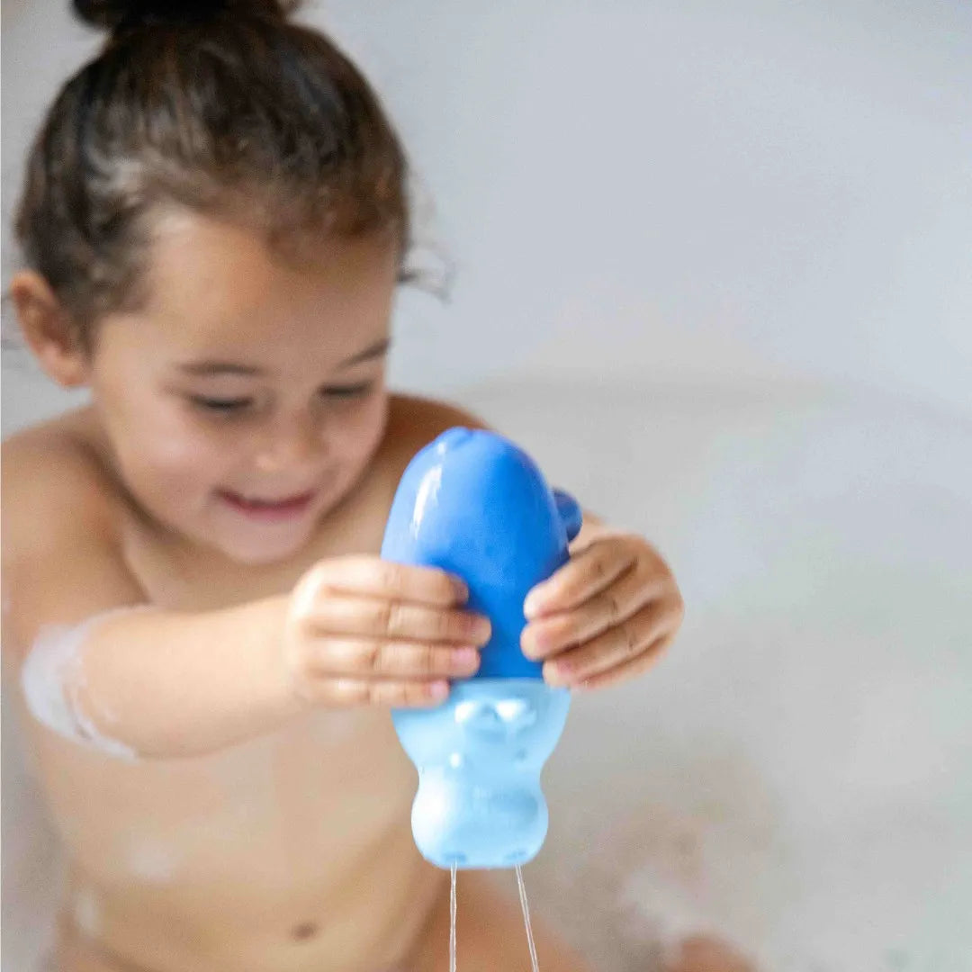 Squeezi Hippo – Soft Silicone Bath Toy for Toddlers - The Baby Penguin