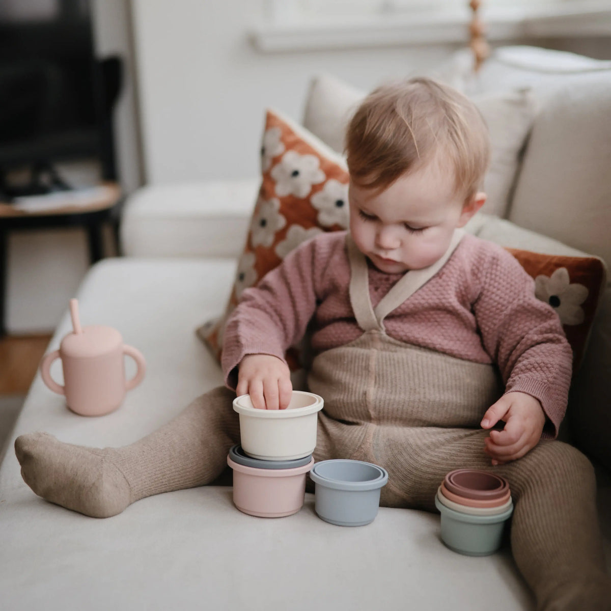 Stacking Cups Toy | toys | The Baby Penguin