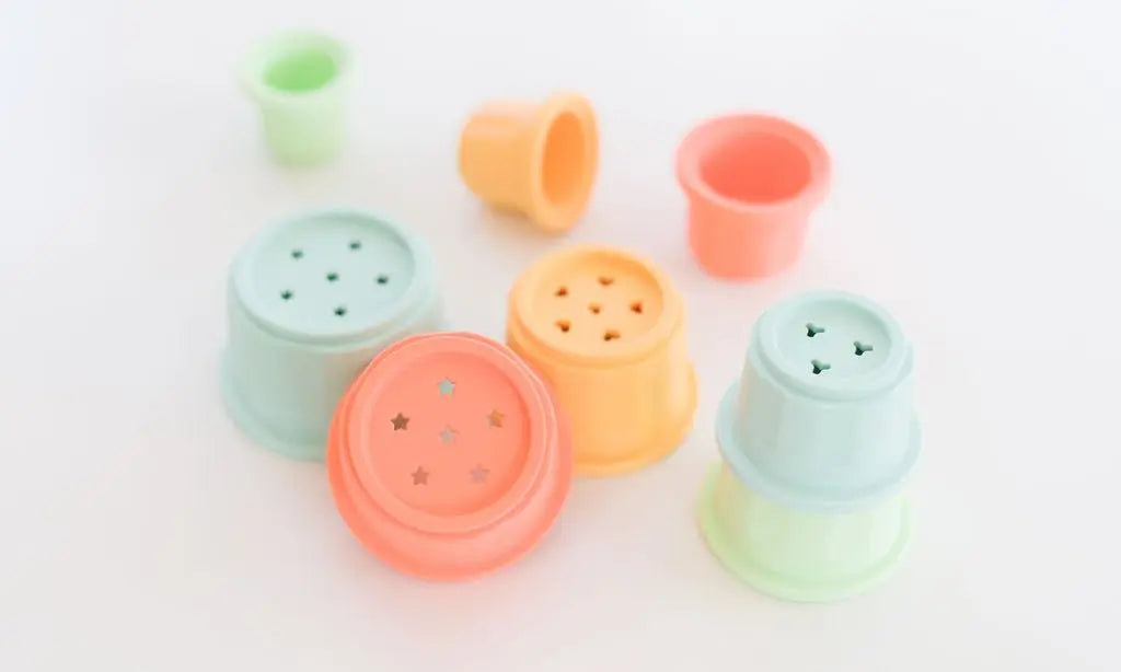 Stacking Cups | Made in the USA | Blocks | The Baby Penguin