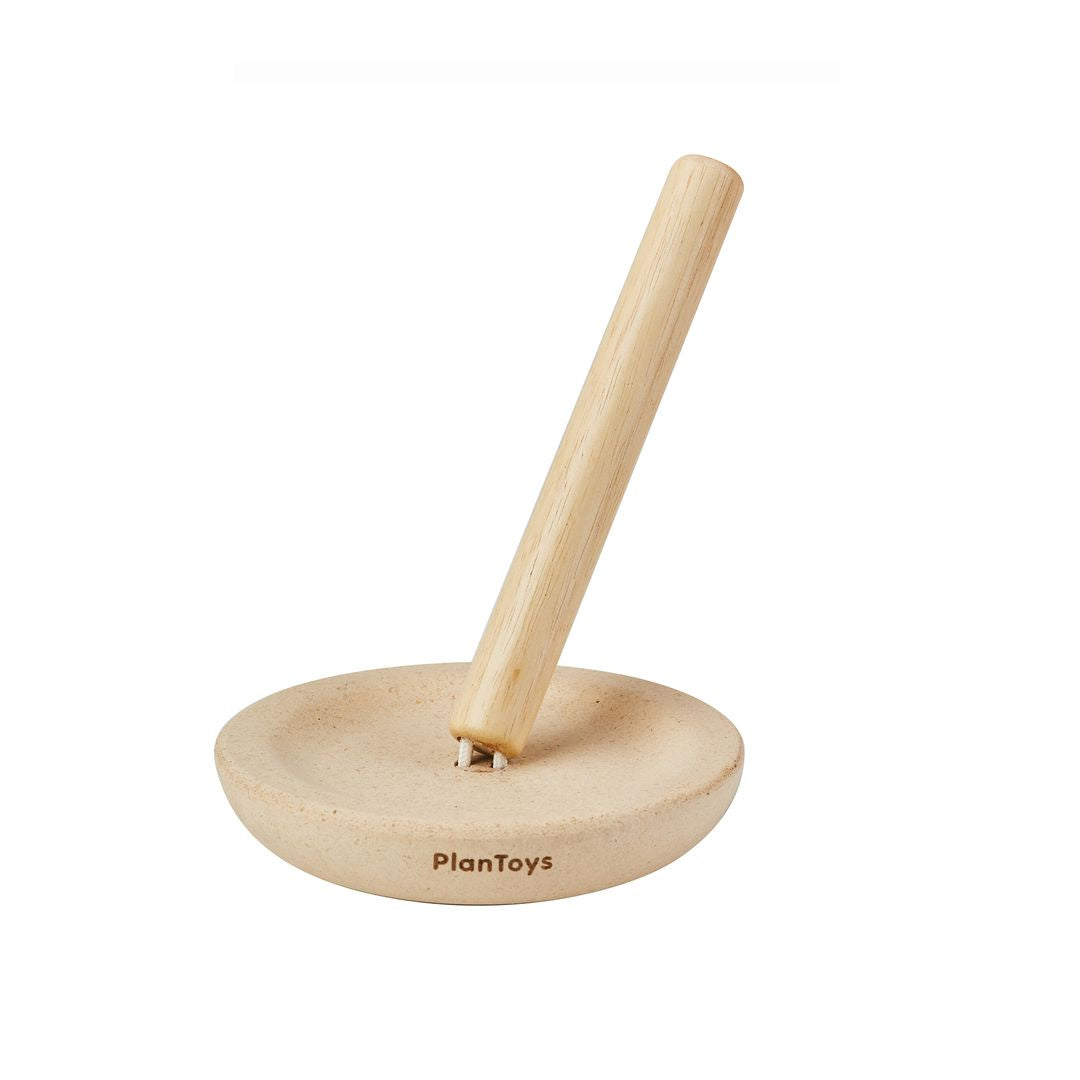 PlanToys Bear Wooden Stacking Ring Toy