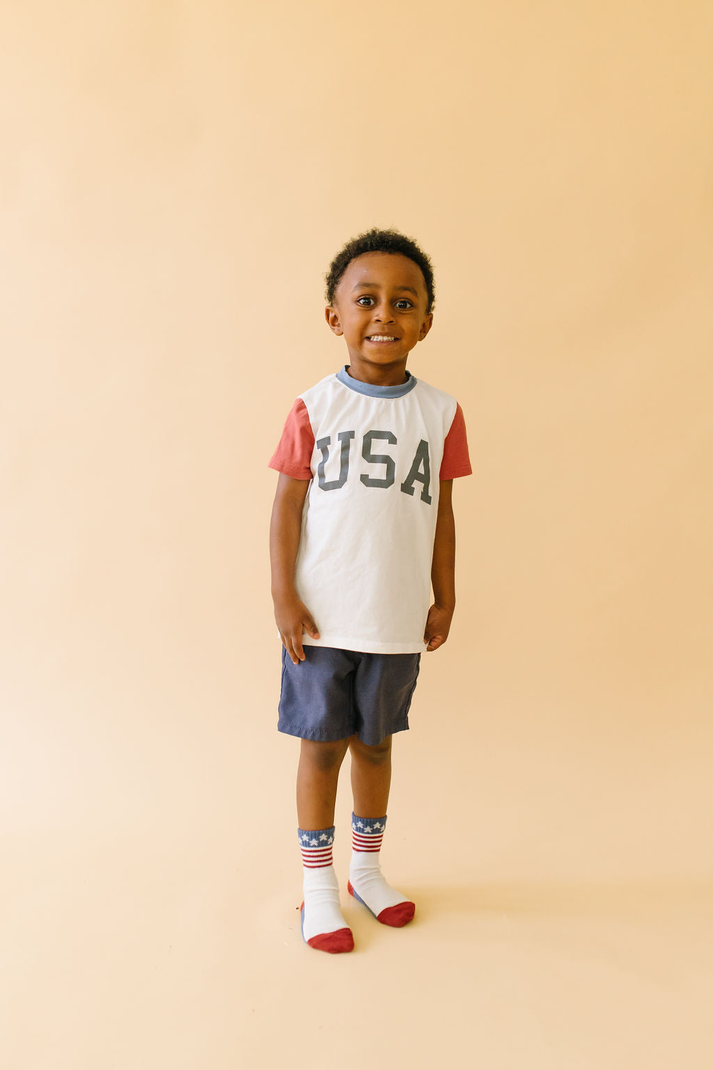 Stars and Stripes Sock - The Baby Penguin