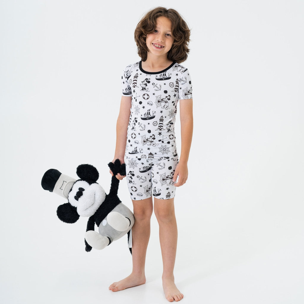 Steamboat Willie Short Sleeve Pajamas - The Baby Penguin