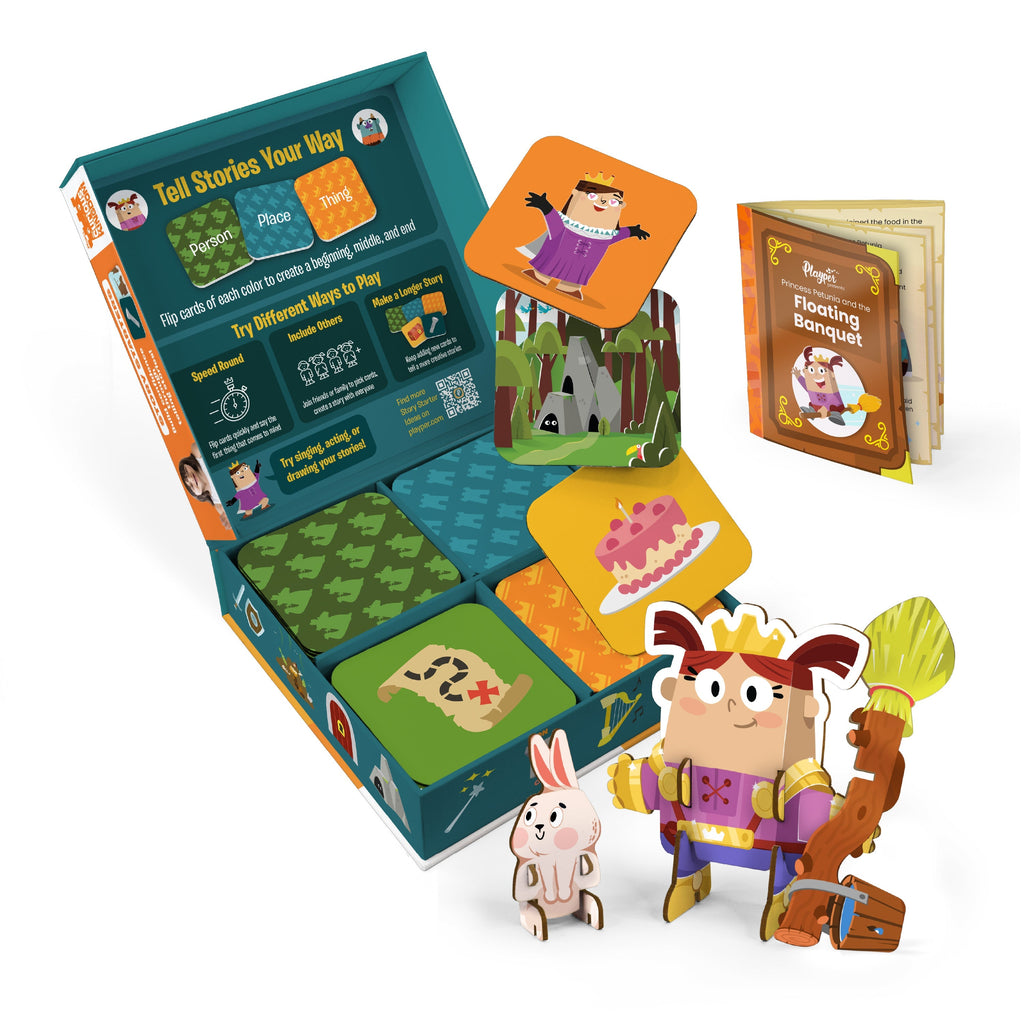 Story Starters: Create a Story Cards for Kids - Princess Petunia Edition - The Baby Penguin