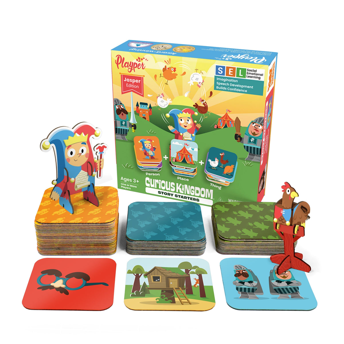 Playper Story Starters Jasper Edition storytelling card set