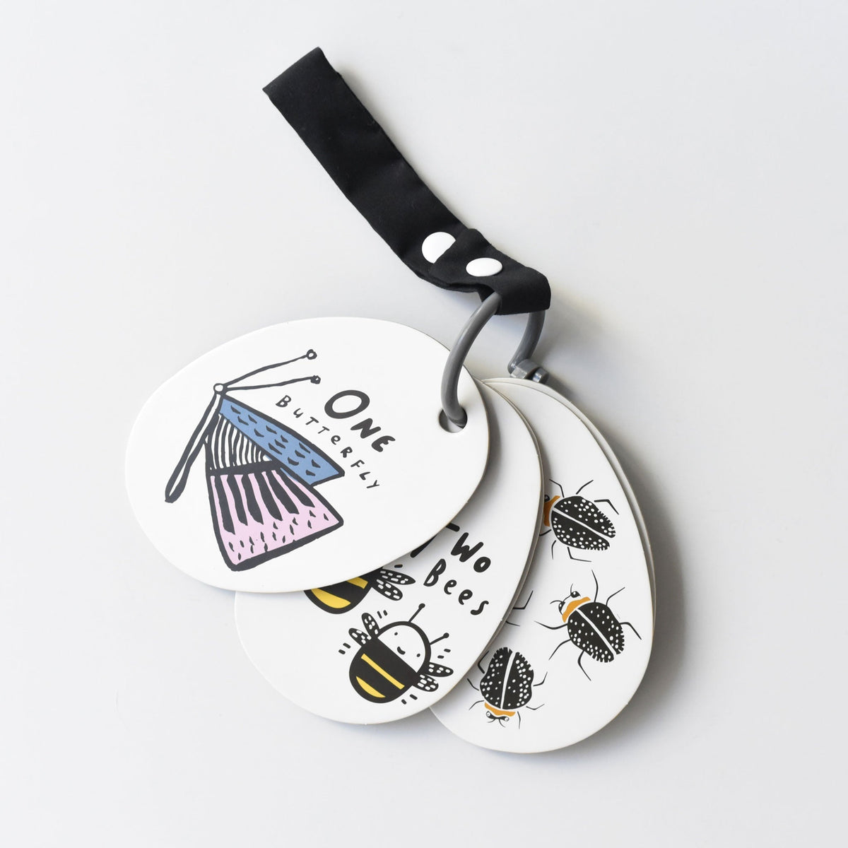 Stroller Cards - I See Bugs to Count - The Baby Penguin