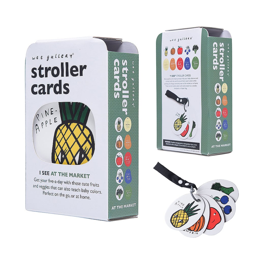 Stroller Cards - I See in the Market - The Baby Penguin