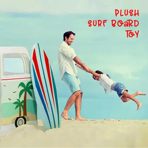 Surf Board Plush Toy | Pretend Play Plush Toy | The Baby Penguin