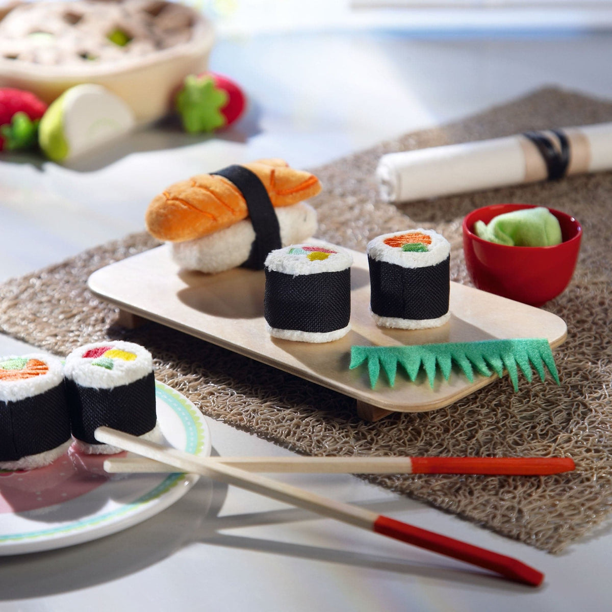 Sushi Set Soft Play Food - The Baby Penguin