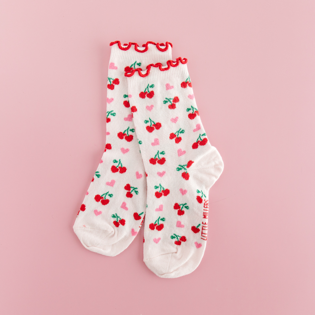 Sweet Cherry Sock - The Baby Penguin