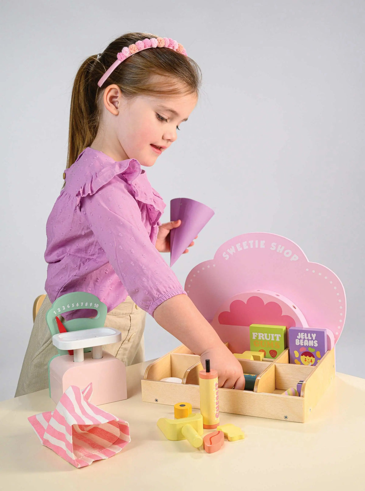 Tender Leaf Sweetie Pic'n'Mix Wooden Sweet Shop