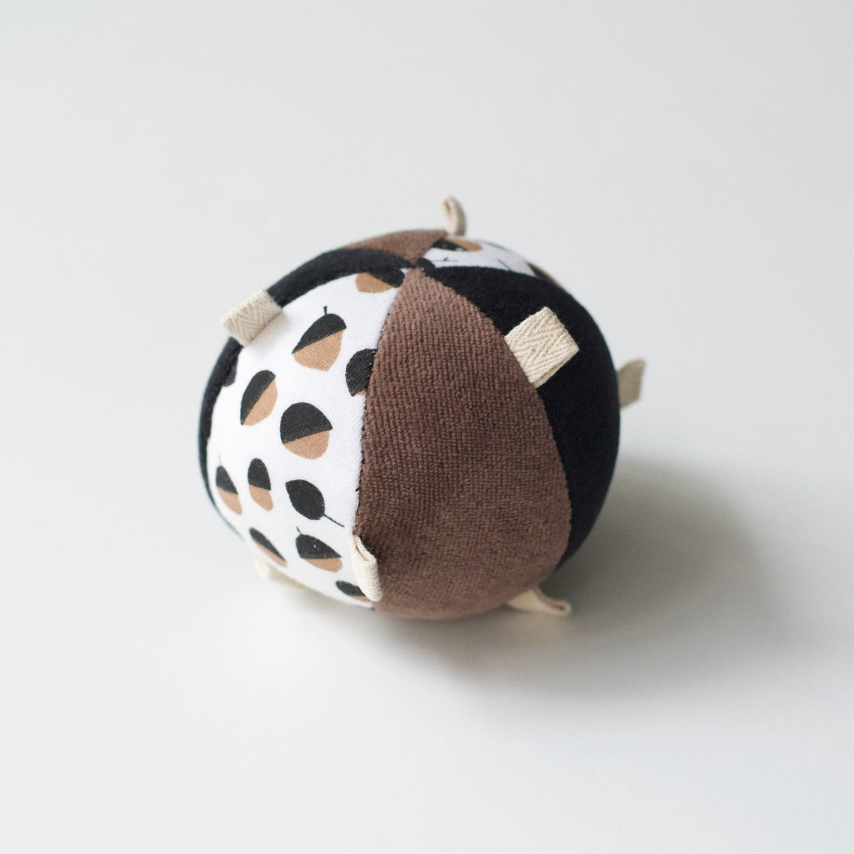 Taggy Ball with Rattle - Acorn - The Baby Penguin